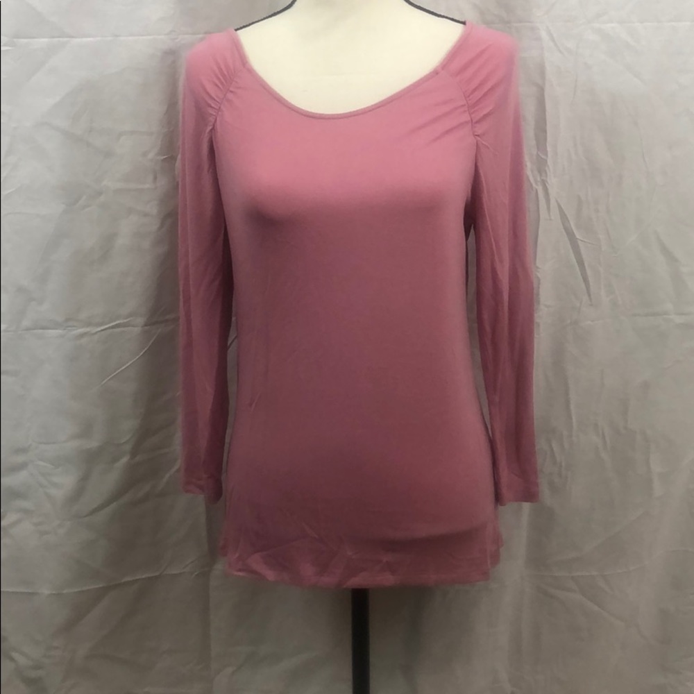 3/$20 Sale Metaphor Pink Long Sleeved Shirt